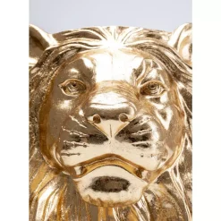 KARE Design Aufbewahrung & Ordnung-Deko Ubertopf Lion Gold
