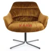 KARE Design Sessel-Drehsessel Bristol Gelb