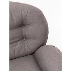 KARE Design Sessel-Drehsessel Cosy Grau