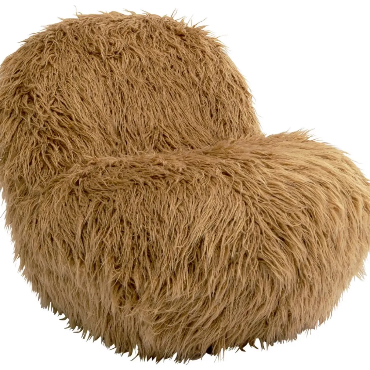 KARE Design Sessel-Drehsessel Fluffy Beige