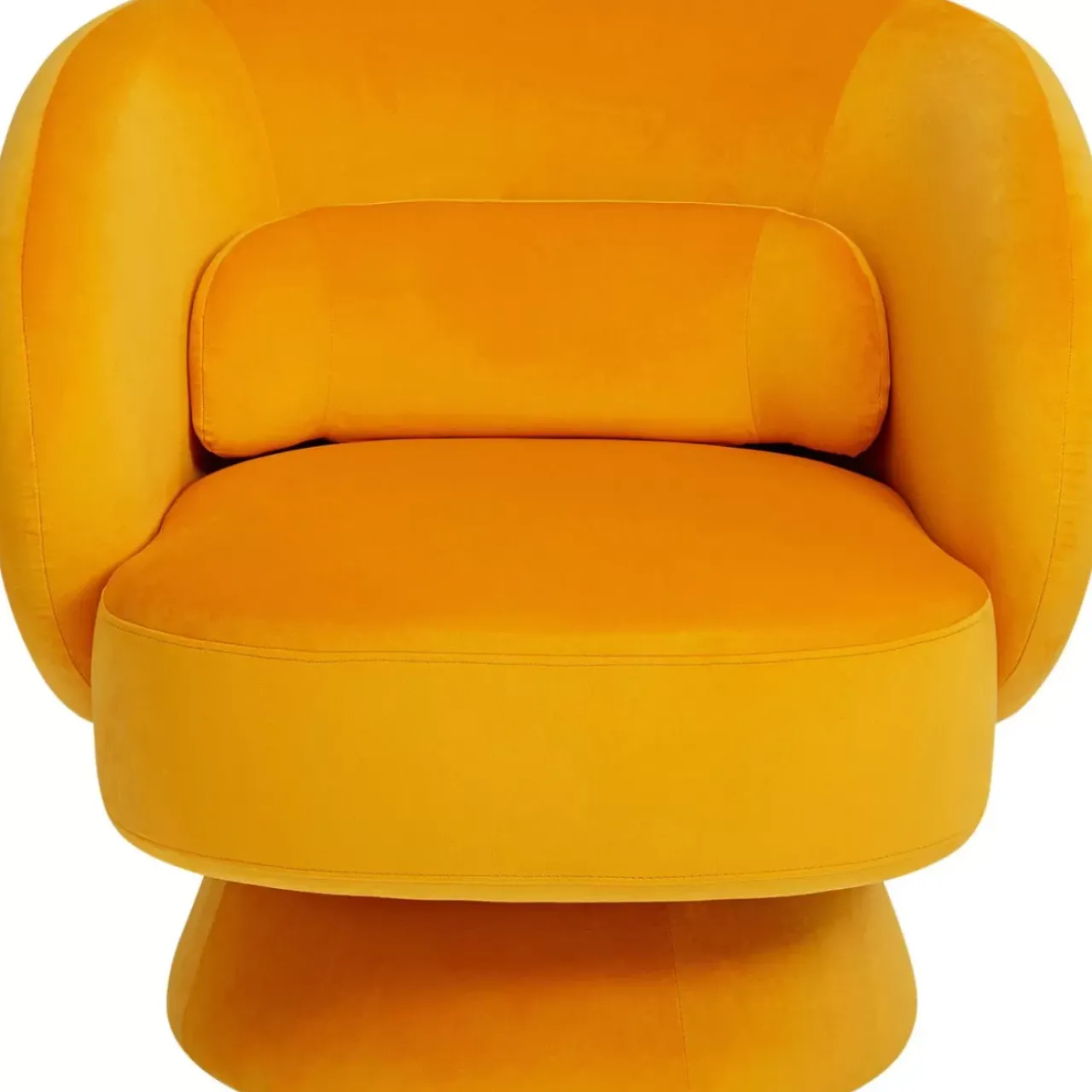 KARE Design Sessel-Drehsessel Orion Gelb