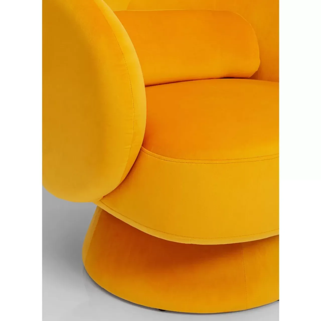 KARE Design Sessel-Drehsessel Orion Gelb