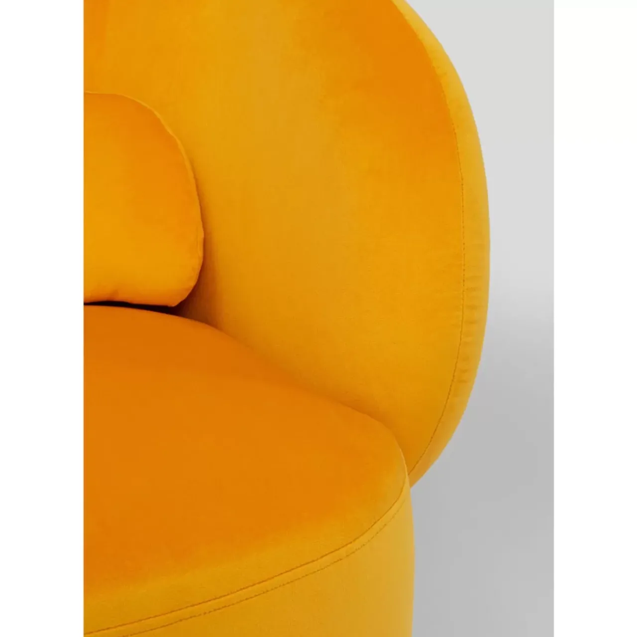 KARE Design Sessel-Drehsessel Orion Gelb