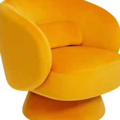 KARE Design Sessel-Drehsessel Orion Gelb