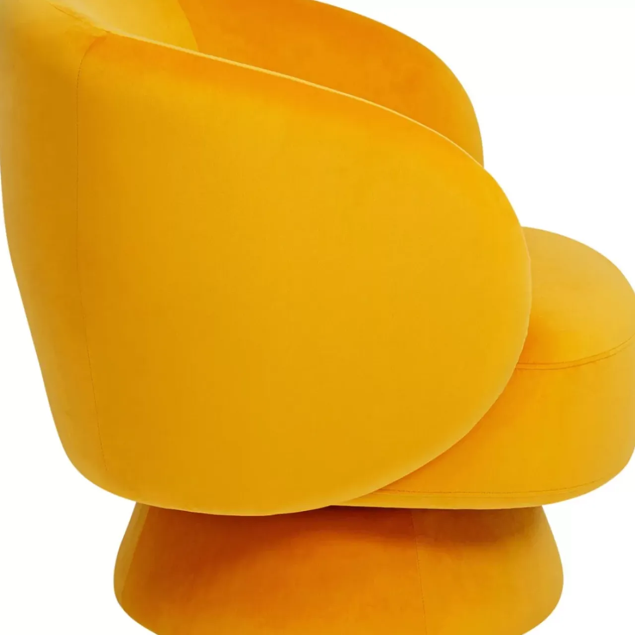KARE Design Sessel-Drehsessel Orion Gelb
