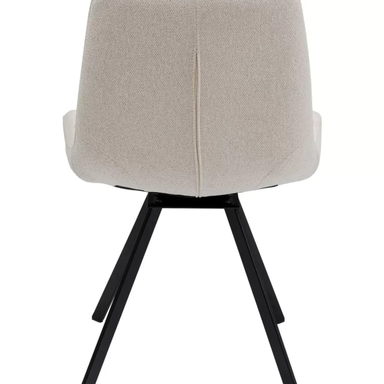 KARE Design Stühle-Drehstuhl Baron Creme