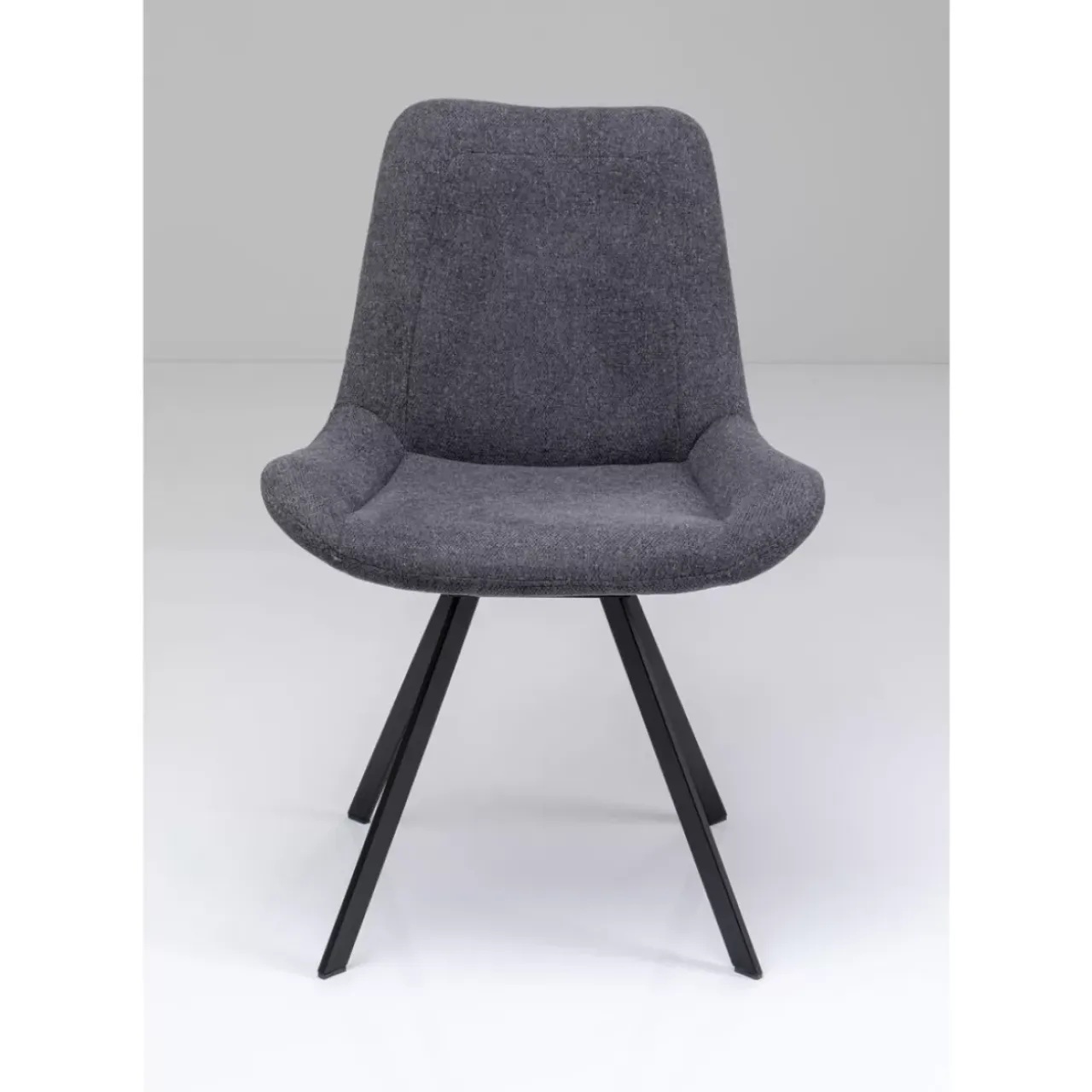 KARE Design Stühle-Drehstuhl Baron Grau