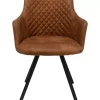 KARE Design Stühle-Drehstuhl Coco Braun