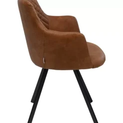 KARE Design Stühle-Drehstuhl Coco Braun