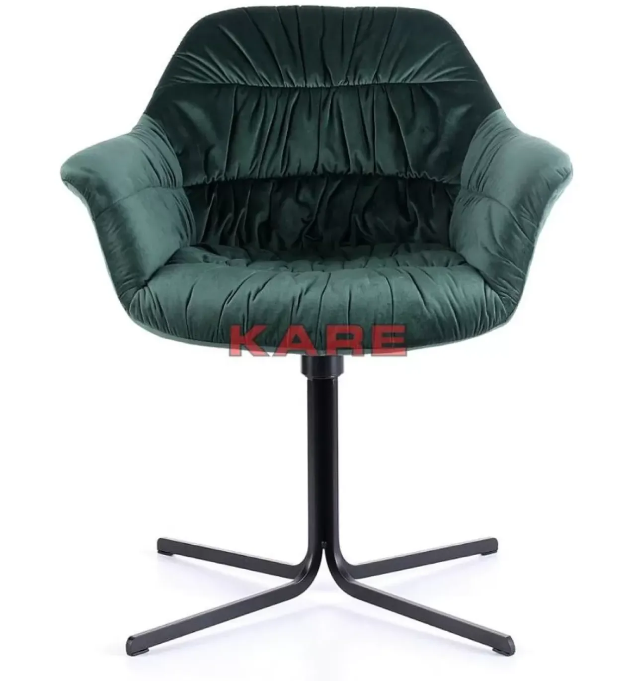 KARE Design Stühle-Drehstuhl Colmar Grun