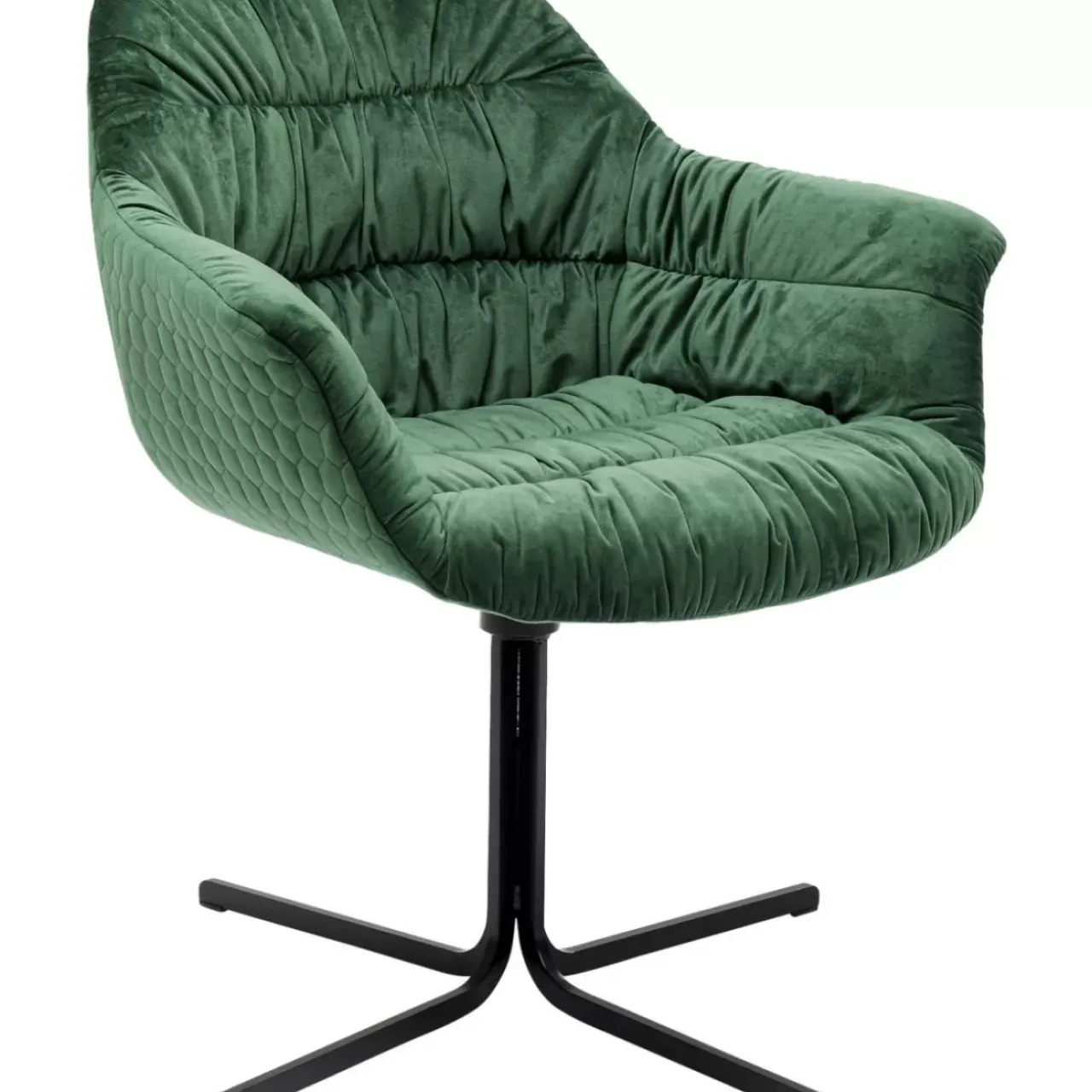 KARE Design Stühle-Drehstuhl Colmar Grun