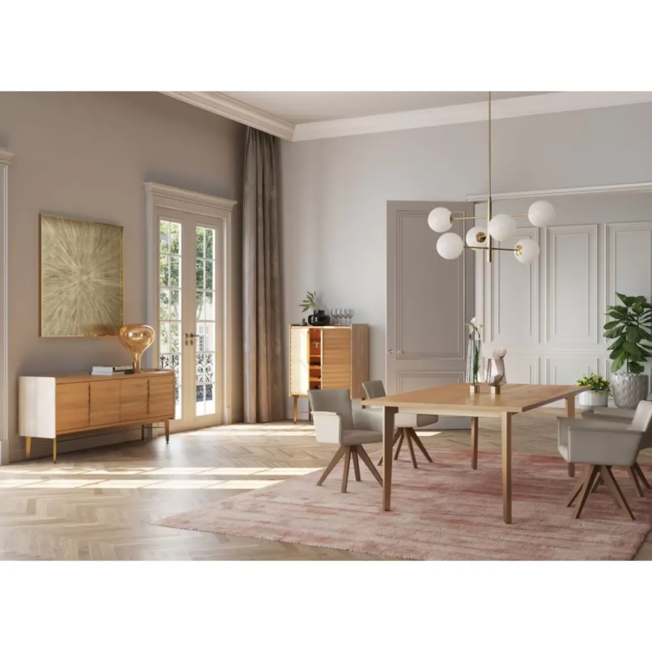 KARE Design Stühle-Drehstuhl Foxy
