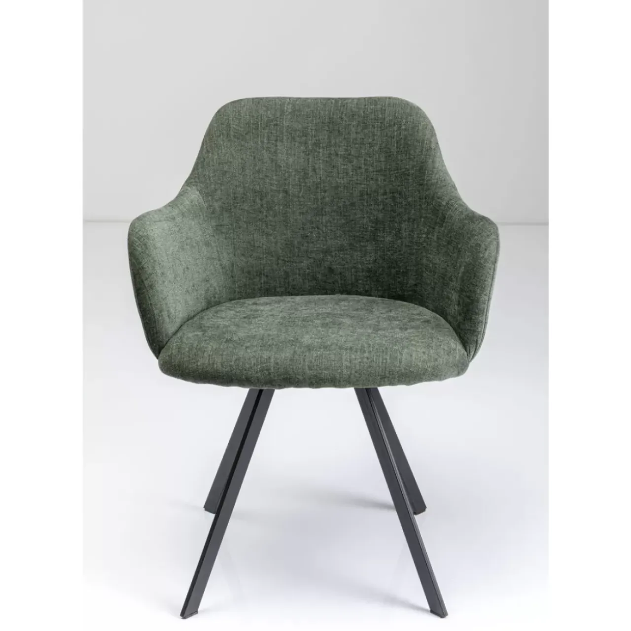 KARE Design Stühle-Drehstuhl Lady Loco Coco Grun