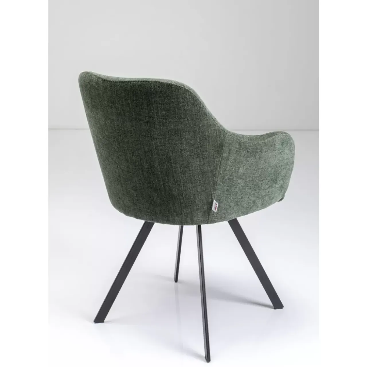 KARE Design Stühle-Drehstuhl Lady Loco Coco Grun