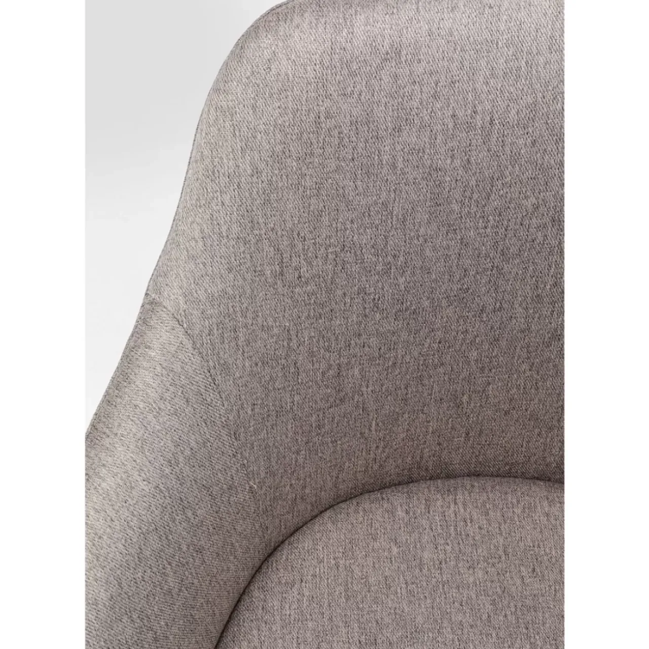 KARE Design Stühle-Drehstuhl Lady Loco Taupe