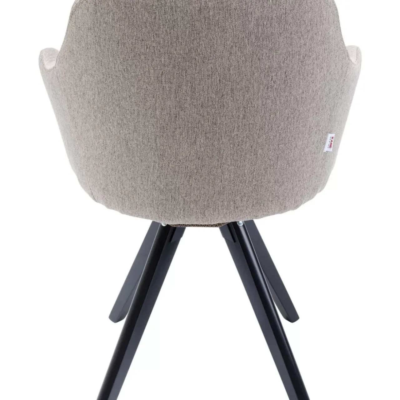 KARE Design Stühle-Drehstuhl Lady Loco Taupe