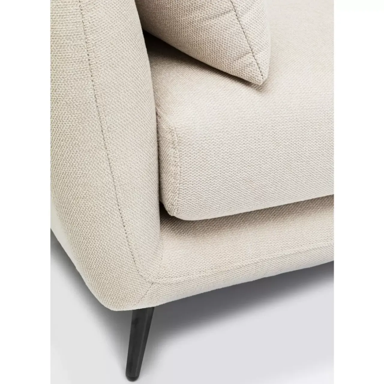 KARE Design Sofas & Couches-Ecksofa Amalfi Rechts Creme 275Cm