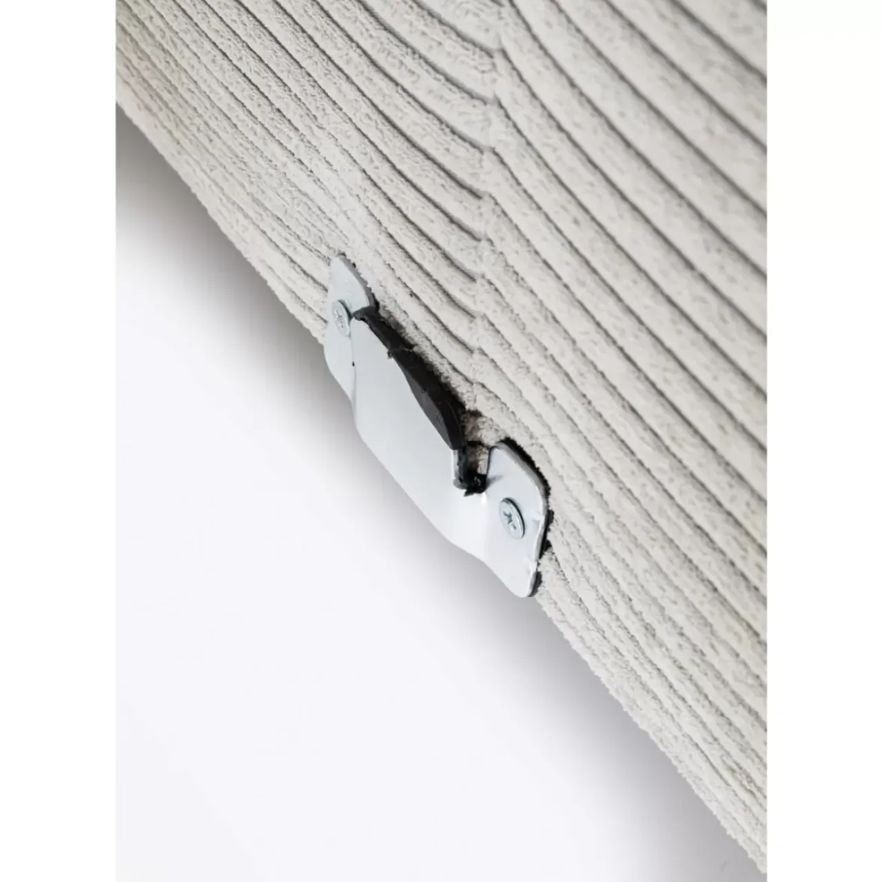 KARE Design Sofas & Couches-Ecksofa Gianni Cord Grau Links