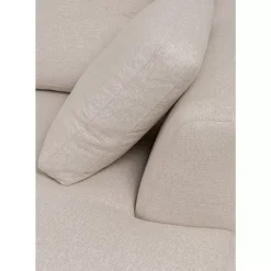 KARE Design Sofas & Couches-Ecksofa Gianni Creme Rechts