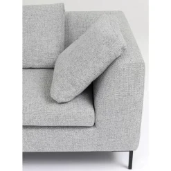 KARE Design Sofas & Couches-Ecksofa Gianni Dolce Hellgrau Links