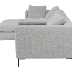 KARE Design Sofas & Couches-Ecksofa Gianni Dolce Hellgrau Links