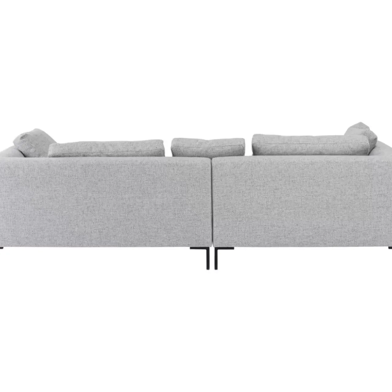 KARE Design Sofas & Couches-Ecksofa Gianni Dolce Hellgrau Links