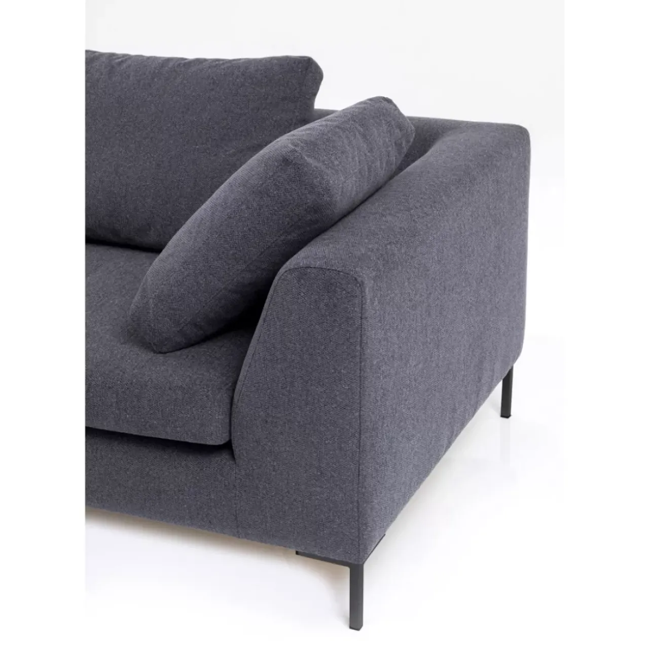 KARE Design Sofas & Couches-Ecksofa Gianni Grau Links