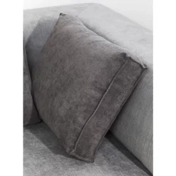 KARE Design Sofas & Couches-Ecksofa Infinity Ottomane Grau Rechts