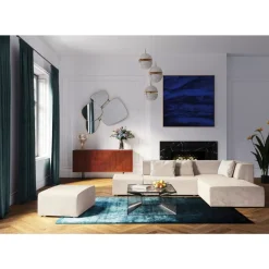 KARE Design Sofas & Couches-Ecksofa Infinity Vegas Creme