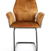 KARE Design Stühle-Freischwinger Brego Senf