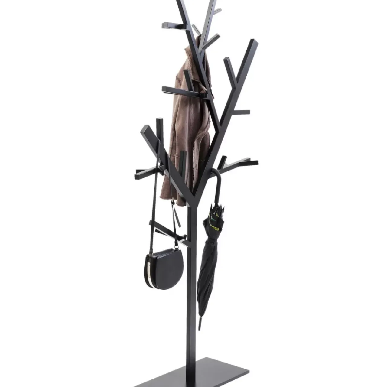 KARE Design Kleinmöbel & Sonstiges-Garderobenstander Technical Tree Schwarz