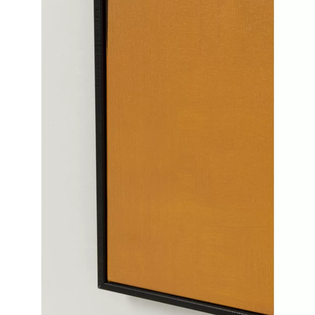 KARE Design Bilder-Gerahmtes Bild Abstract Shapes Gelb 113X113Cm