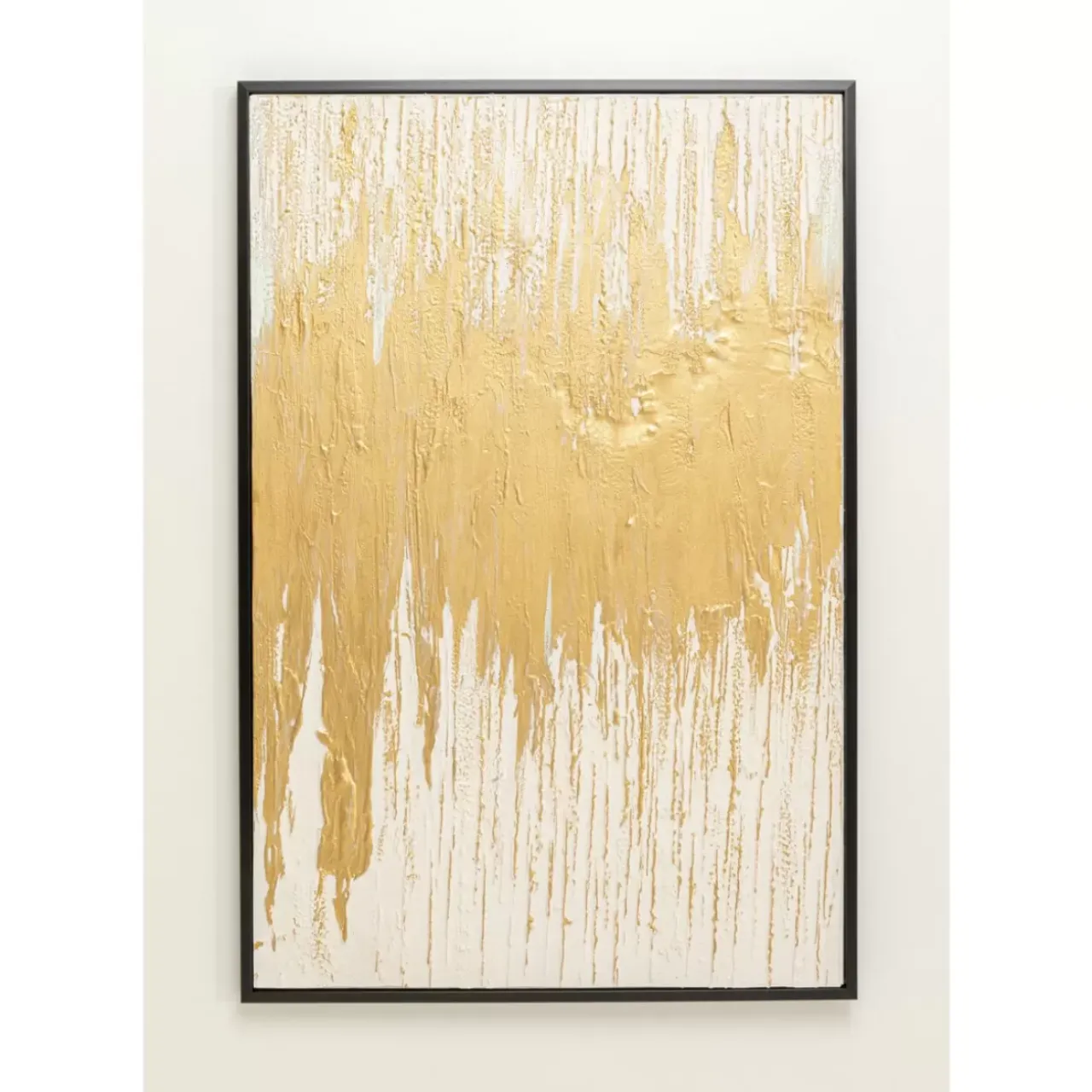 KARE Design Bilder-Gerahmtes Bild Abstract Weis 80X120Cm