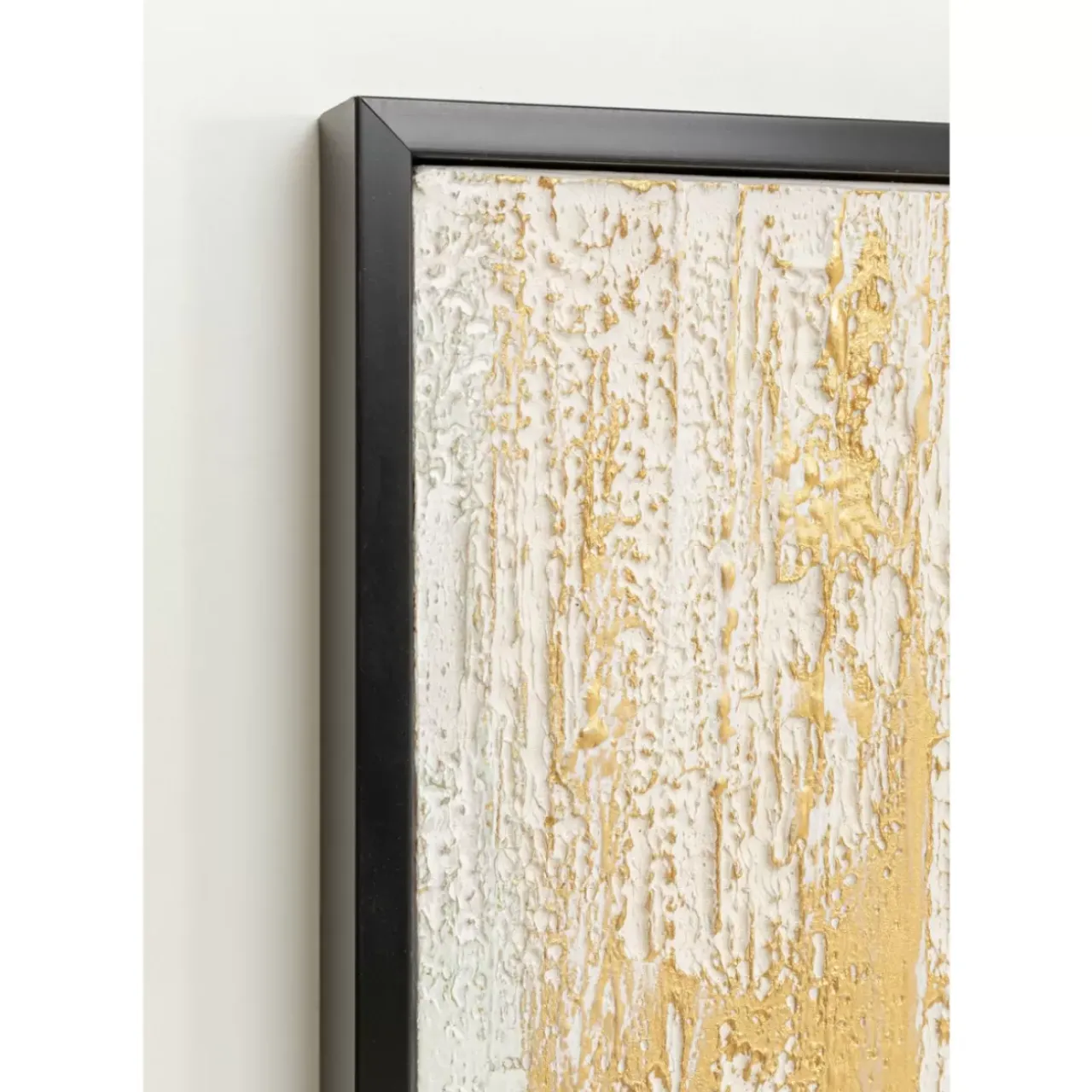 KARE Design Bilder-Gerahmtes Bild Abstract Weis 80X120Cm
