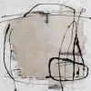 KARE Design Bilder-Gerahmtes Bild Dust Grau 100X100Cm