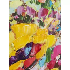 KARE Design Bilder-Gerahmtes Bild Flowery Meadow 100X100Cm