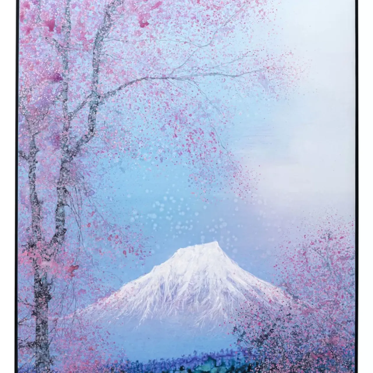KARE Design Bilder-Gerahmtes Bild Fuji 100X120Cm