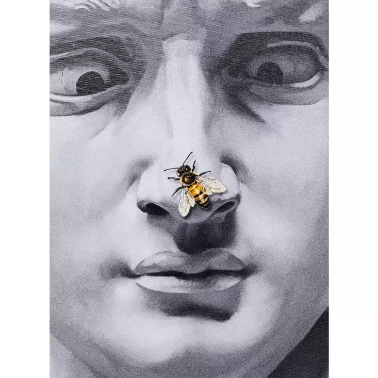 KARE Design Bilder-Gerahmtes Bild Statue 100X125Cm