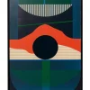 KARE Design Bilder-Gerahmtes Bild Sunset 75X100Cm