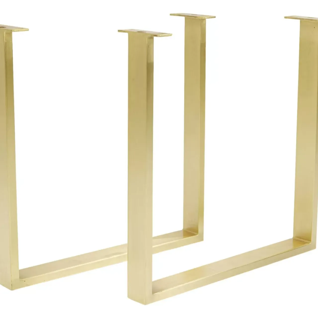 KARE Design Tische-Gestell Tavola Messing (2/Set)