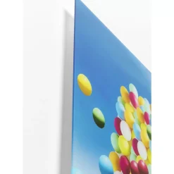 KARE Design Bilder-Glasbild Balloon Elephant 100X150Cm