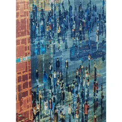 KARE Design Bilder-Glasbild 3D Future City 150X100Cm