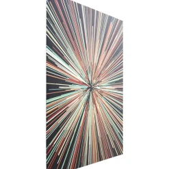 KARE Design Bilder-Glasbild 3D Light Speed 100X100Cm