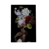KARE Design Bilder-Glasbild Ms. Bouquet 80X120Cm