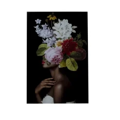 KARE Design Bilder-Glasbild Ms. Bouquet 80X120Cm