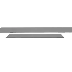 KARE Design Tische-Glasset Polar 8Mm Esg Smoke 130X65Cm