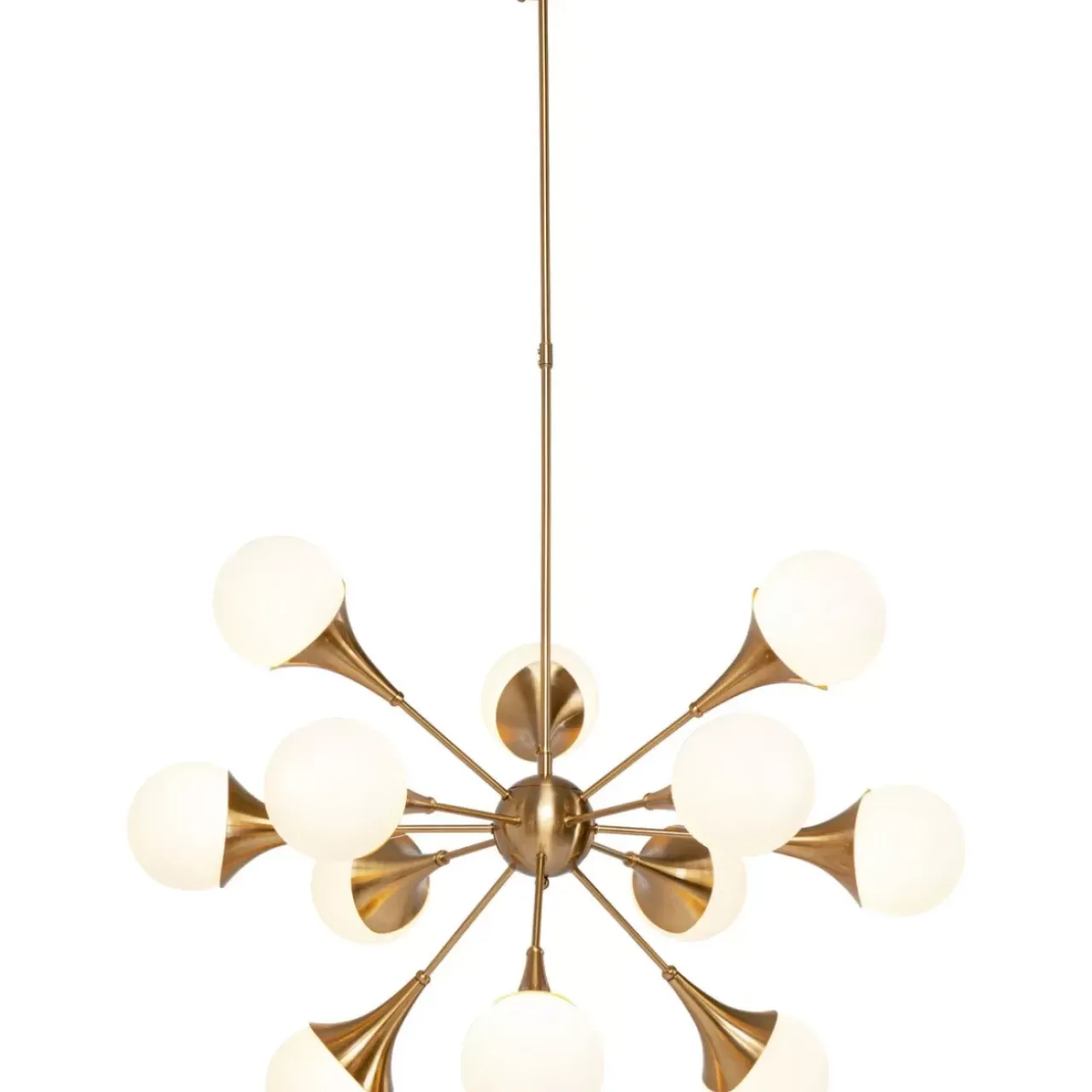 KARE Design Hängeleuchten-Hangeleuchte Bulb Fiction 12 Brass O102Cm