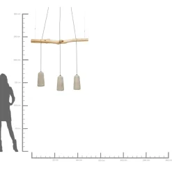 KARE Design Hängeleuchten-Hangeleuchte Dining Concrete Tre