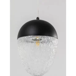 KARE Design Hängeleuchten-Hangeleuchte Frozen Schwarz Matt O20Cm