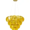 KARE Design Hängeleuchten-Hangeleuchte Mariposa Three Circle Brass O60Cm
